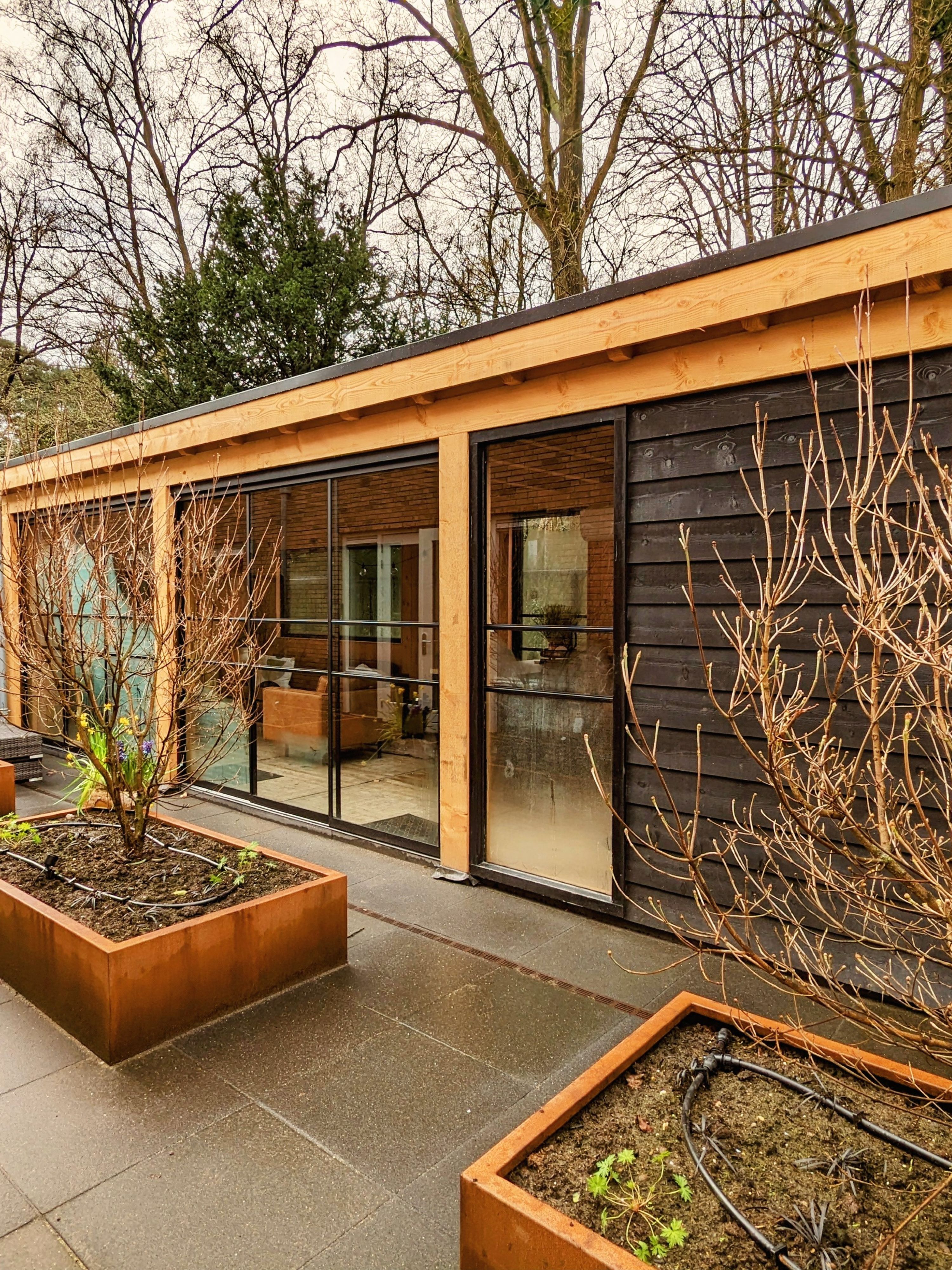 Serre/uitbouw jaren dertig woning